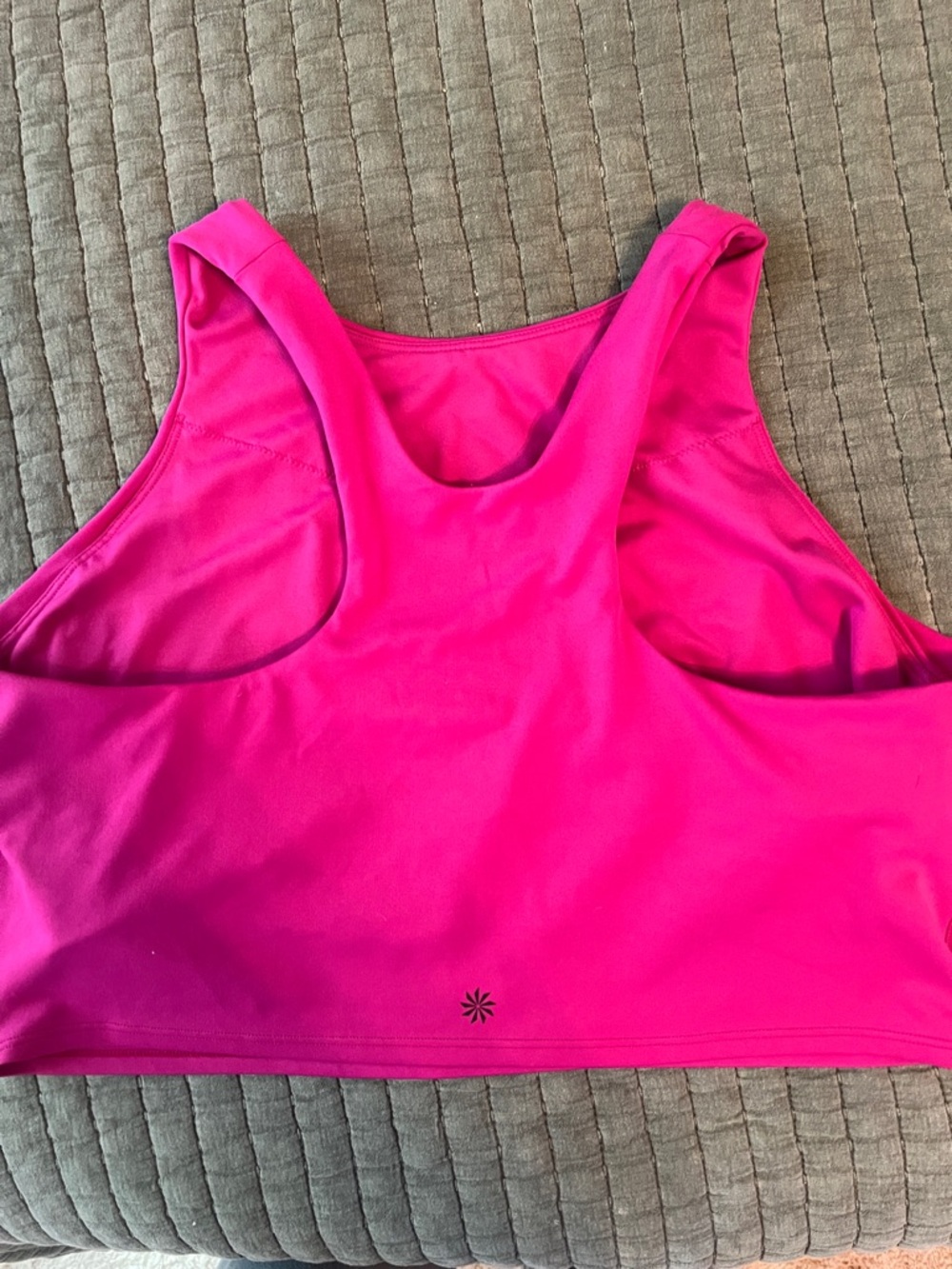 Athleta Neon Pink Performance Racerback Tank - Picture 3 of 3